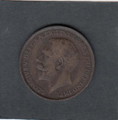 Beschrijving: 1 Penny GEORGIUS V